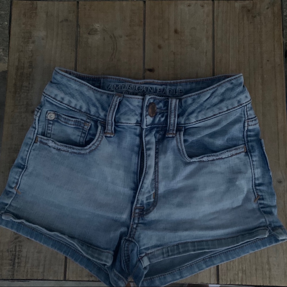 Jean Shorts High Waisted American Eagle Outfitters